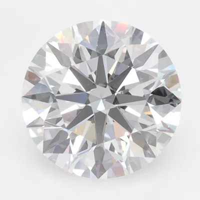 3.06ct D FL Rare Carat Ideal Cut Round Lab Grown Diamond