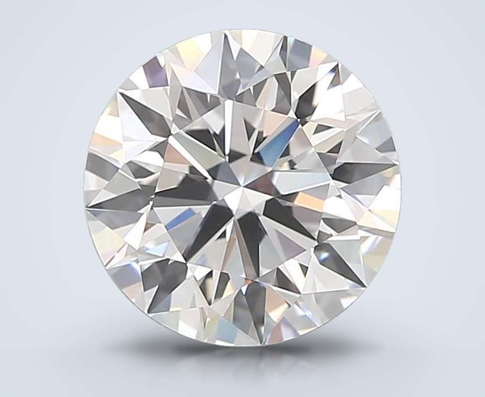 2.86ct D IF Rare Carat Ideal Cut Round Lab Grown Diamond