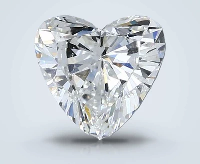 3.03ct H SI1 Very Good Cut Heart Diamond
