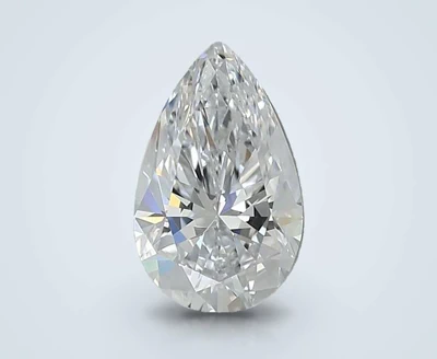 1.06ct E IF Rare Carat Ideal Cut Pear Lab Grown Diamond