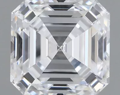 0.82ct D VVS1 Rare Carat Ideal Cut Asscher Lab Grown Diamond