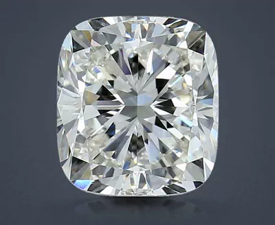 3.57ct J VS1 Very Good Cut Cushion Diamond