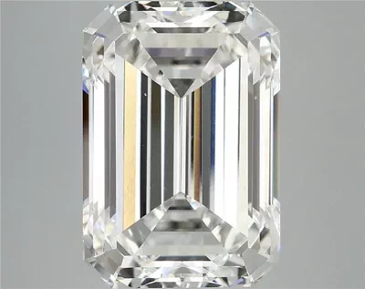 12.13ct F VS1 Rare Carat Ideal Cut Emerald Lab Grown Diamond