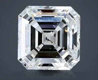 1.70ct F SI1 Rare Carat Ideal Cut Asscher Diamond