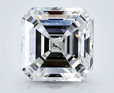 1.70ct F SI1 Rare Carat Ideal Cut Asscher Diamond