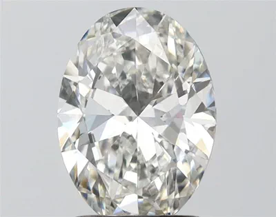 2.10ct G VS2 Rare Carat Ideal Cut Oval Lab Grown Diamond