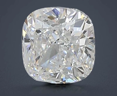1.00ct D VS1 Rare Carat Ideal Cut Cushion Lab Grown Diamond