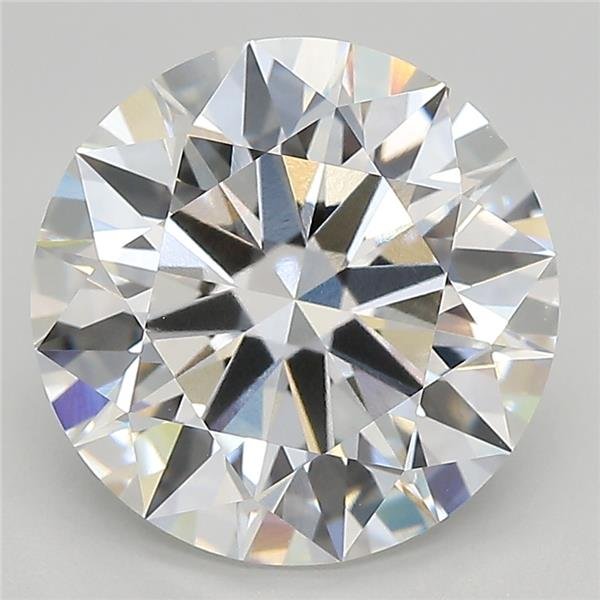 4.60ct E VVS2 Rare Carat Ideal Cut Round Lab Grown Diamond