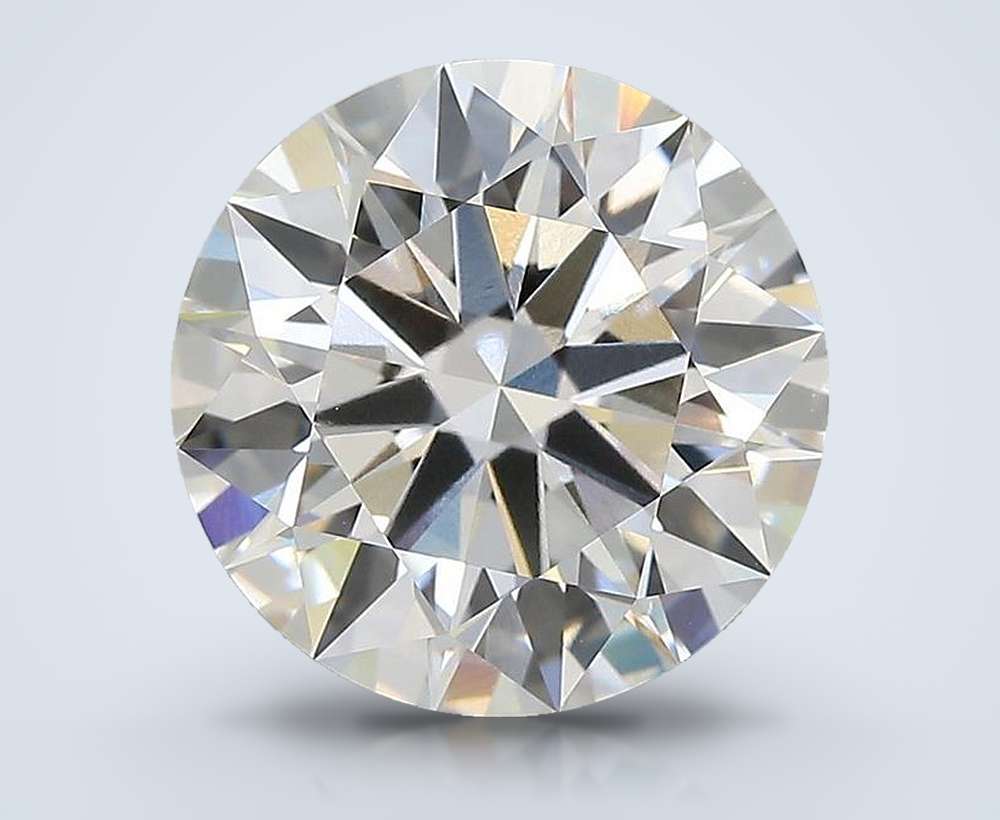 4.60ct E VVS2 Rare Carat Ideal Cut Round Lab Grown Diamond