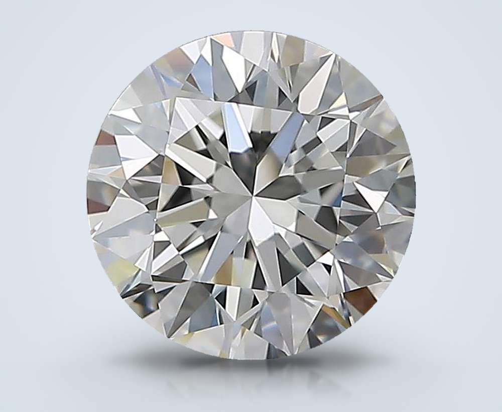 1.79ct J IF Rare Carat Ideal Cut Round Diamond