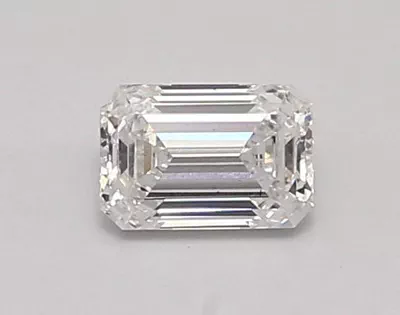 0.68ct D VS1 Excellent Cut Emerald Lab Grown Diamond