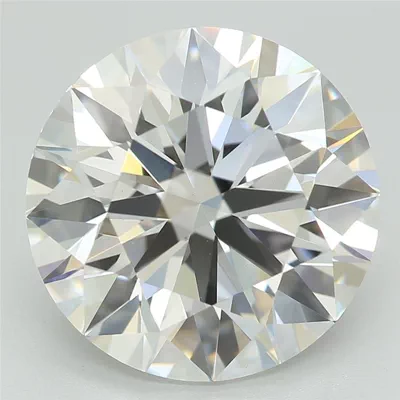 4.09ct F VS1 Rare Carat Ideal Cut Round Lab Grown Diamond