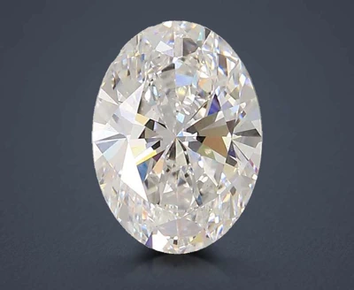 2.41ct D VS1 Rare Carat Ideal Cut Oval Lab Grown Diamond