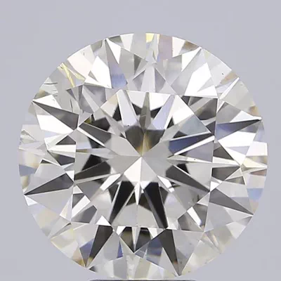 7.02ct I SI1 Rare Carat Ideal Cut Round Lab Grown Diamond