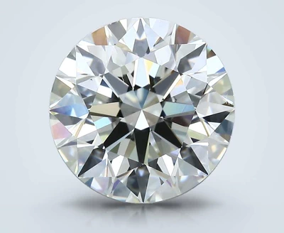 4.68ct K VS1 Rare Carat Ideal Cut Round Diamond