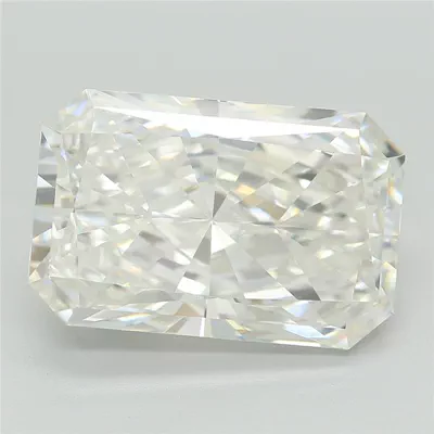 4.30ct F VS1 Rare Carat Ideal Cut Radiant Lab Grown Diamond