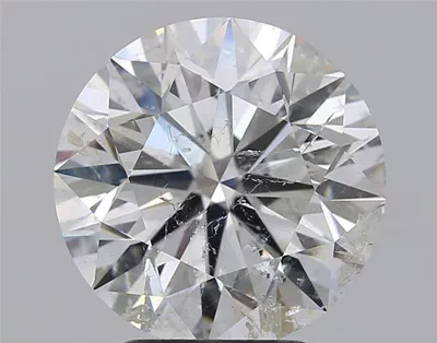 3.91ct G SI2 Excellent Cut Round Diamond