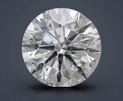 3.91ct G SI2 Excellent Cut Round Diamond