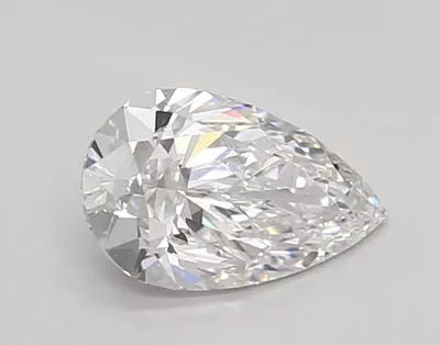 0.70ct D VVS1 Rare Carat Ideal Cut Pear Lab Grown Diamond