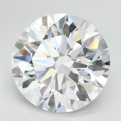 3.21ct D IF Rare Carat Ideal Cut Round Lab Grown Diamond
