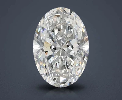 1.59ct E VS2 Rare Carat Ideal Cut Oval Lab Grown Diamond