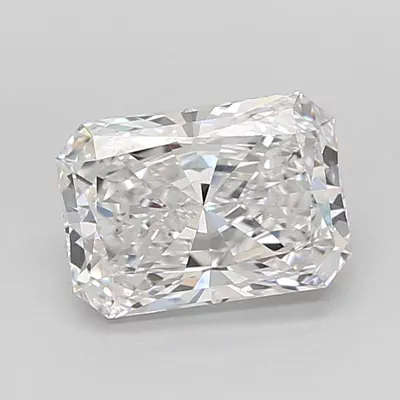 3.04ct E VS1 Rare Carat Ideal Cut Radiant Lab Grown Diamond