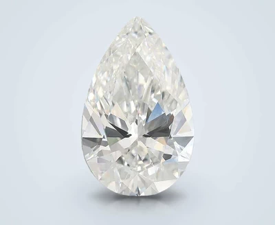 7.09ct F VS1 Rare Carat Ideal Cut Pear Lab Grown Diamond