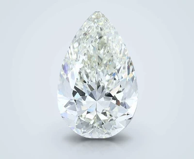 5.01ct J VVS1 Rare Carat Ideal Cut Pear Diamond
