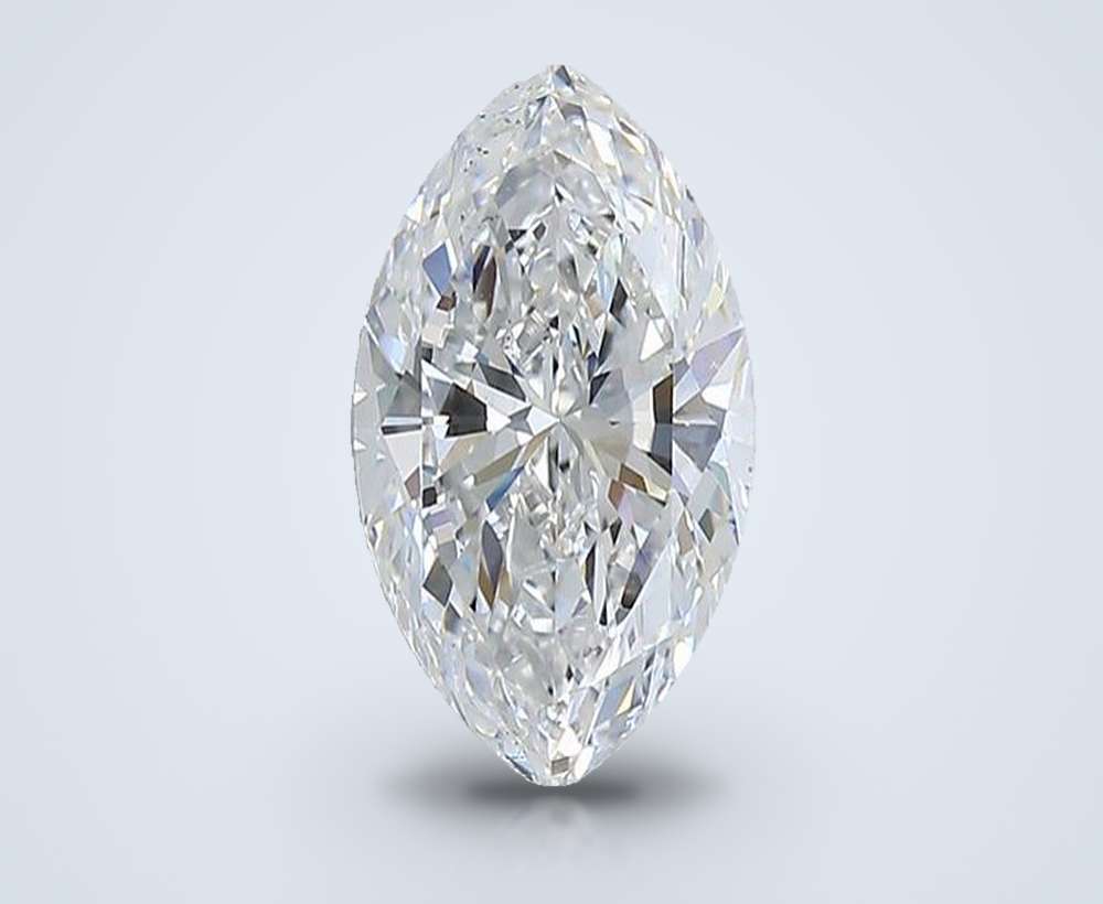 1.50ct D SI1 Rare Carat Ideal Cut Marquise Diamond