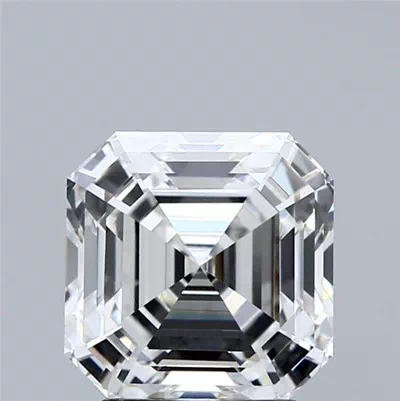 3.03ct G VVS2 Very Good Cut Asscher Lab Grown Diamond