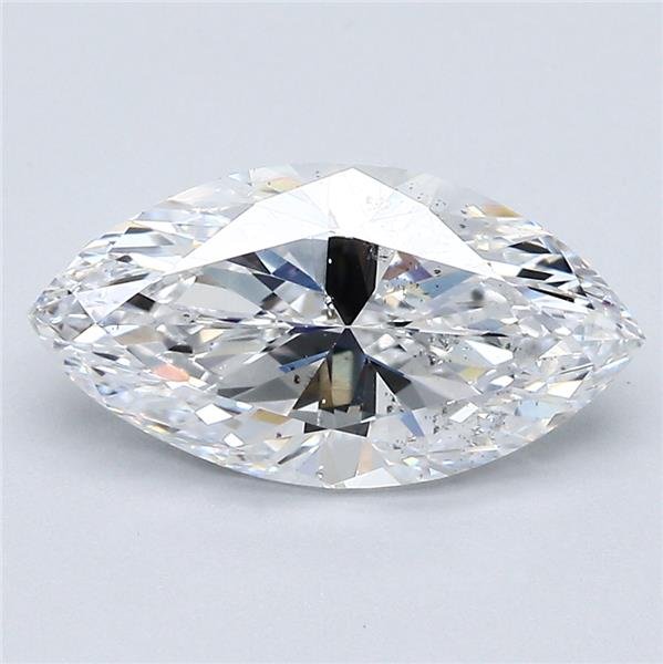 2.17ct D SI2 Very Good Cut Marquise Diamond