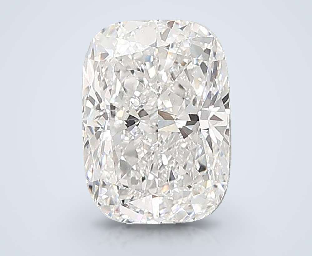 7.02ct E VVS2 Rare Carat Ideal Cut Cushion Lab Grown Diamond