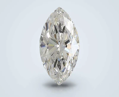 3.09ct E VVS2 Rare Carat Ideal Cut Marquise Lab Grown Diamond