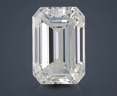 1.97ct D VS2 Rare Carat Ideal Cut Emerald Lab Grown Diamond