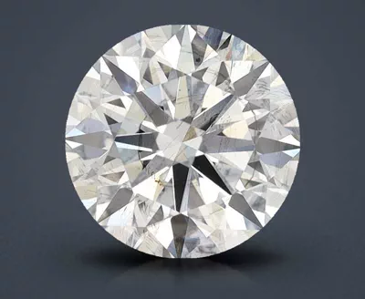 3.39ct E SI2 Rare Carat Ideal Cut Round Lab Grown Diamond