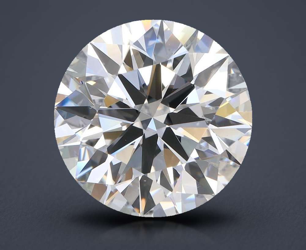4.01ct E VS1 Rare Carat Ideal Cut Round Lab Grown Diamond