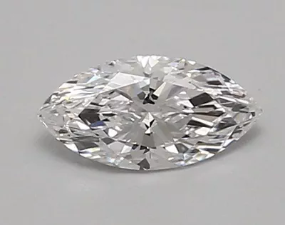 0.65ct D VVS2 Rare Carat Ideal Cut Marquise Lab Grown Diamond