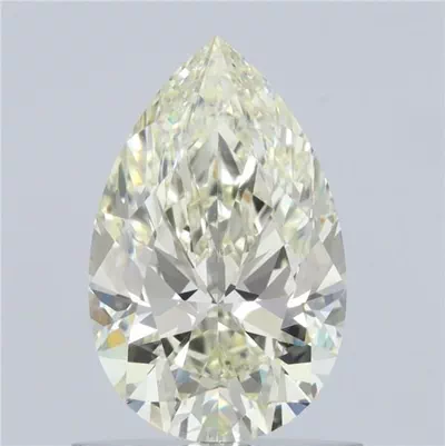 2.18ct K VVS2 Rare Carat Ideal Cut Pear Diamond
