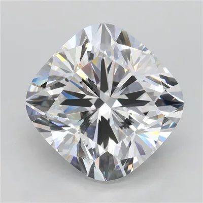 5.72ct D VVS2 Very Good Cut Cushion Lab Grown Diamond