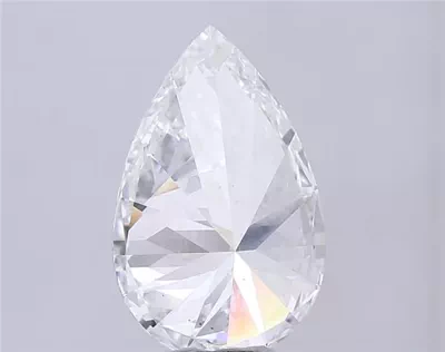 7.51ct F VS2 Rare Carat Ideal Cut Pear Lab Grown Diamond