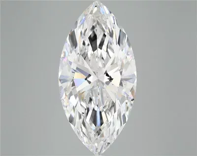 6.09ct D VS2 Rare Carat Ideal Cut Marquise Lab Grown Diamond