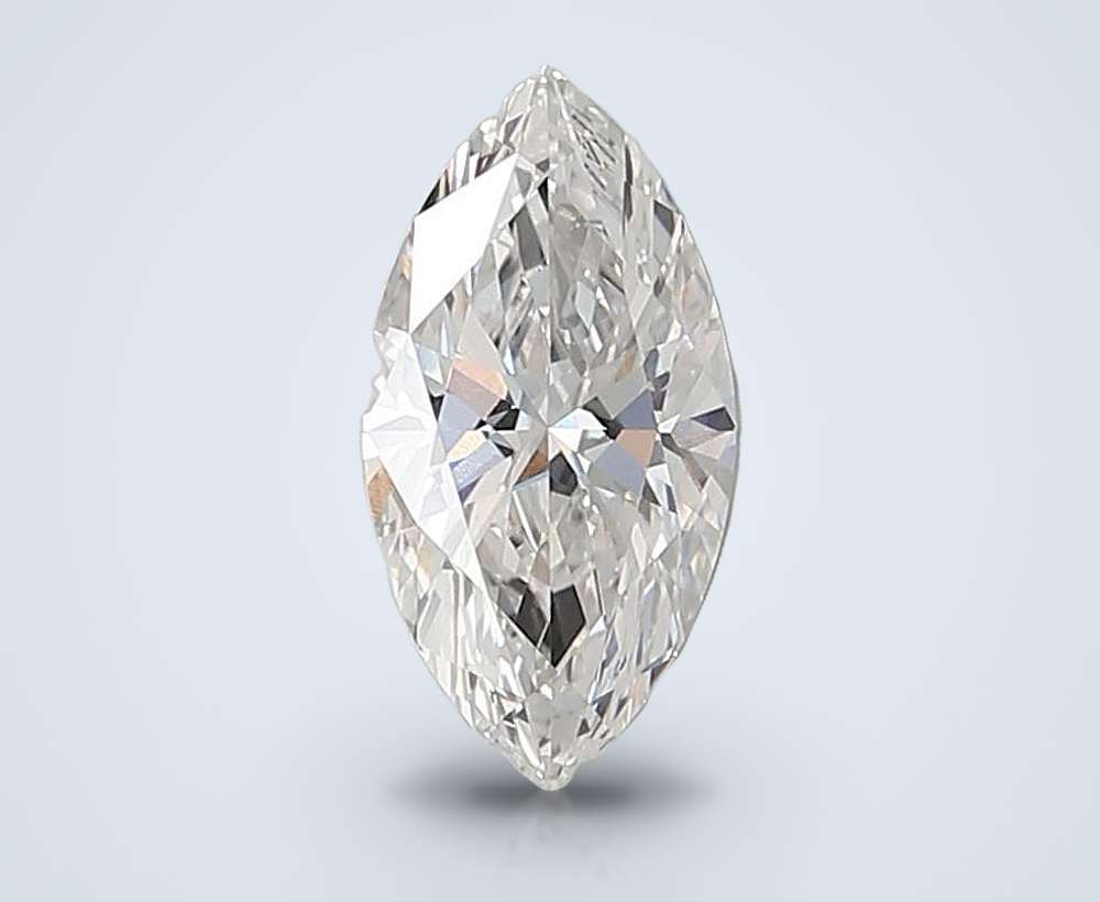 3.04ct E VS1 Rare Carat Ideal Cut Marquise Lab Grown Diamond