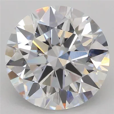 2.06ct D VS1 Rare Carat Ideal Cut Round Lab Grown Diamond