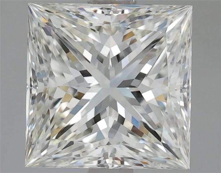3.09ct I VVS2 Rare Carat Ideal Cut Princess Diamond