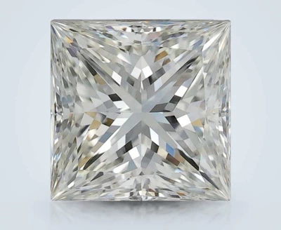 3.09ct I VVS2 Rare Carat Ideal Cut Princess Diamond