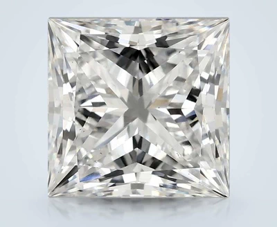 5.08ct E VS2 Rare Carat Ideal Cut Princess Lab Grown Diamond