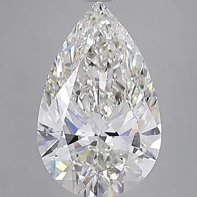 10.05ct G VS1 Rare Carat Ideal Cut Pear Lab Grown Diamond