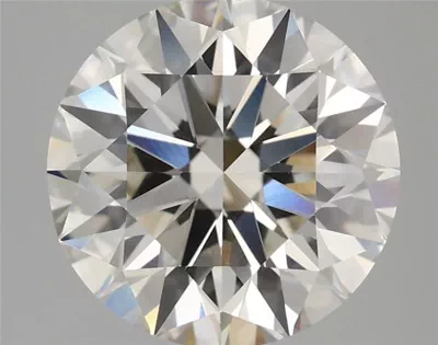 3.08ct I VVS2 Rare Carat Ideal Cut Round Lab Grown Diamond