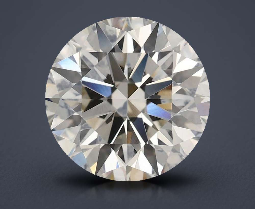 3.08ct I VVS2 Rare Carat Ideal Cut Round Lab Grown Diamond