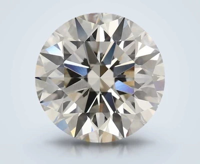 3.08ct I VVS2 Rare Carat Ideal Cut Round Lab Grown Diamond